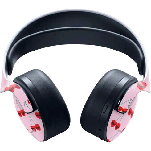 Bouffants and Broken Hearts Cherry Lash PULSE 3D Wireless Headset for PS5 Skin