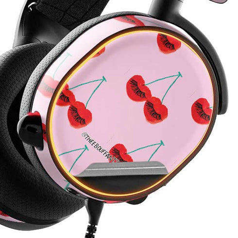 Bouffants and Broken Hearts Cherry Lash SteelSeries Arctis 5 Skin