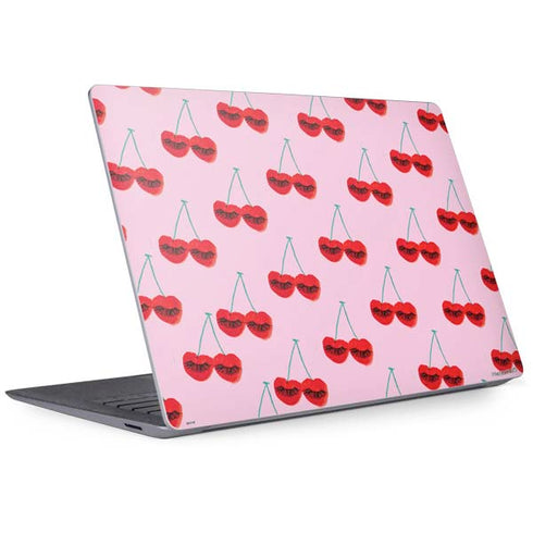 Bouffants and Broken Hearts Cherry Lash Surface Laptop 3 13.5in Skin