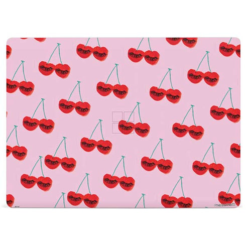 Bouffants and Broken Hearts Cherry Lash Surface Laptop 3 13.5in Skin