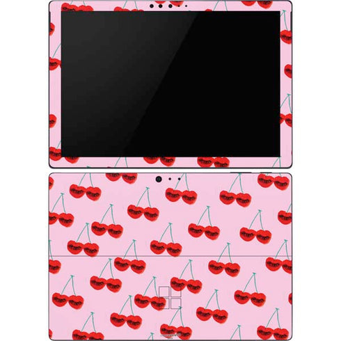 Bouffants and Broken Hearts Cherry Lash Surface Pro 6 Skin