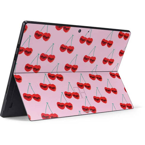 Bouffants and Broken Hearts Cherry Lash Surface Pro 7 Skin