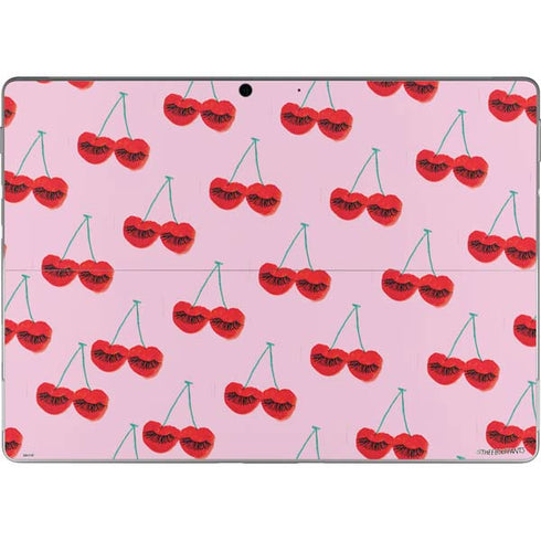Bouffants and Broken Hearts Cherry Lash Surface Pro 9 Skin