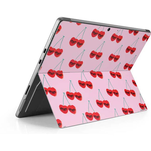 Bouffants and Broken Hearts Cherry Lash Surface Pro 9 Skin