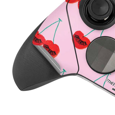 Bouffants and Broken Hearts Cherry Lash Xbox Elite Wireless Controller Series 2 Skin
