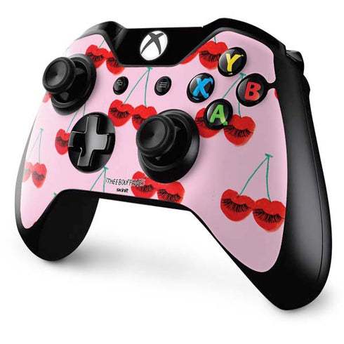 Bouffants and Broken Hearts Cherry Lash Xbox One Controller Skin