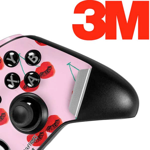Bouffants and Broken Hearts Cherry Lash Xbox One Elite Controller Skin