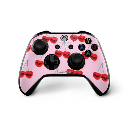 Bouffants and Broken Hearts Cherry Lash Xbox One X Controller Skin