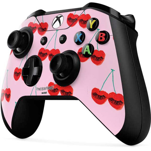 Bouffants and Broken Hearts Cherry Lash Xbox One X Controller Skin
