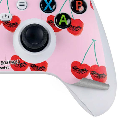 Bouffants and Broken Hearts Cherry Lash Xbox Series S Controller Skin
