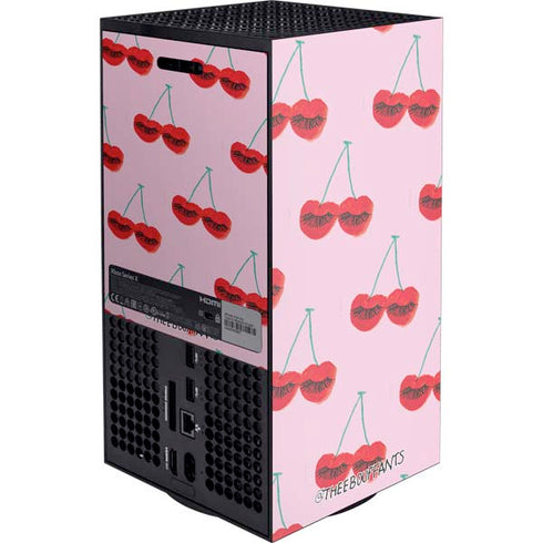 Bouffants and Broken Hearts Cherry Lash Xbox Series X Console Skin
