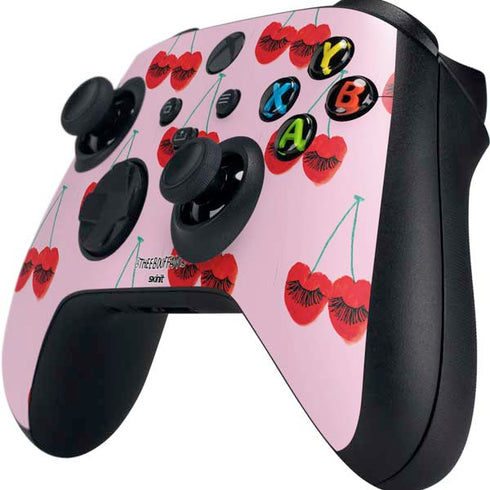 Bouffants and Broken Hearts Cherry Lash Xbox Series X Controller Skin