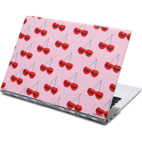 Bouffants and Broken Hearts Cherry Lash Yoga 910 2-in-1 14in Touch-Screen Skin