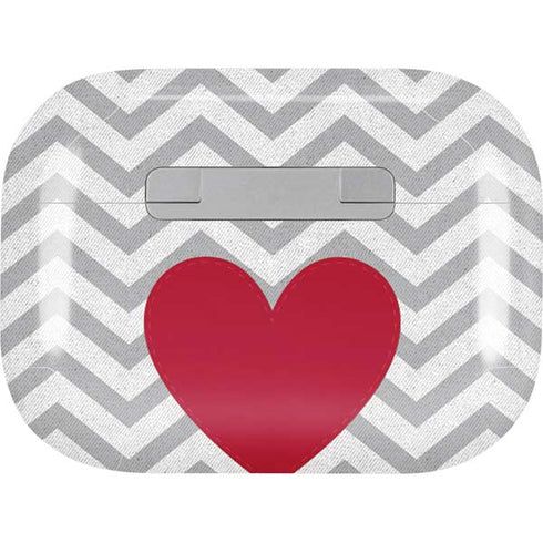 Chevron Heart AirPods Pro 2nd Gen Skin