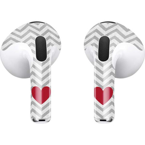 Chevron Heart Apple AirPods (3rd Gen 2021) Skin