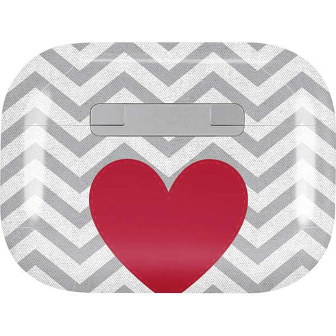 Chevron Heart Apple AirPods Pro Skin