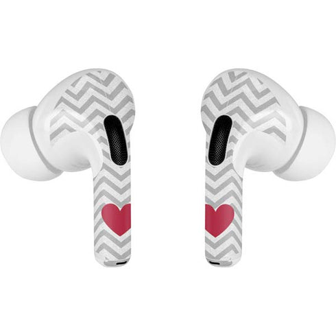 Chevron Heart Apple AirPods Pro Skin