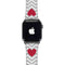 Chevron Heart Apple Watch Band 42-44mm