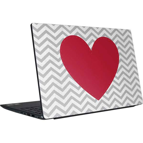 Chevron Heart Dell Vostro Skin