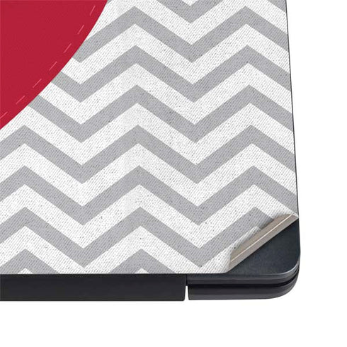 Chevron Heart Dell Vostro Skin