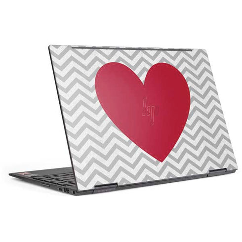 Chevron Heart HP Envy Skin