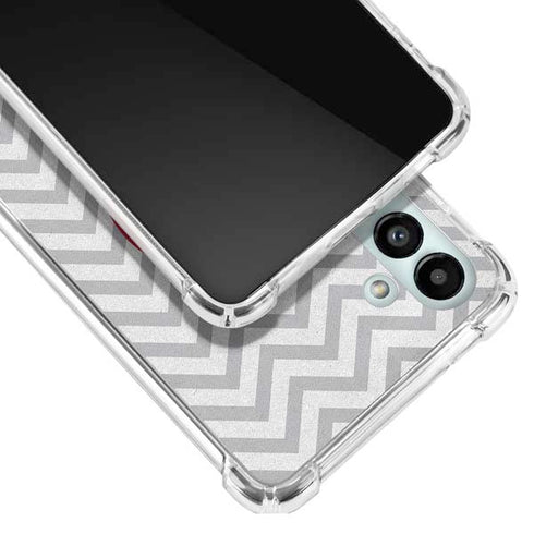 Chevron Heart Galaxy A13 5G Clear Case
