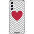 Chevron Heart Galaxy A15 5G Clear Case