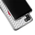 Chevron Heart Galaxy A21 Clear Case