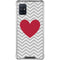 Chevron Heart Galaxy A51 5G Clear Case