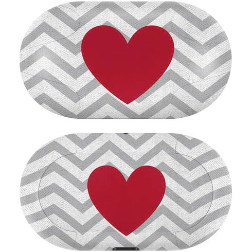 Chevron Heart Galaxy Buds Skin