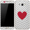 Chevron Heart Galaxy J7 Skin