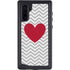 Chevron Heart Galaxy Note 10 Waterproof Case