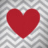 Chevron Heart Galaxy Note 8 Skin