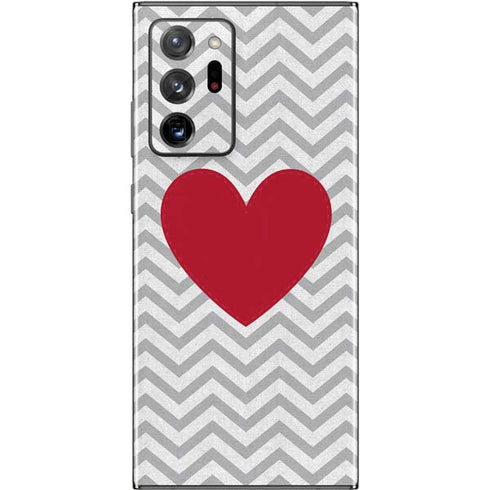 Chevron Heart Galaxy Note20 Ultra 5G Skin
