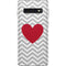 Chevron Heart Galaxy S10 Skin