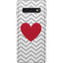 Chevron Heart Galaxy S10 Skin