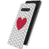 Chevron Heart Galaxy S10 Skin