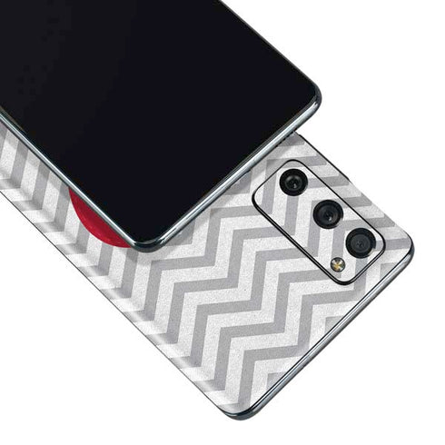 Chevron Heart Galaxy S20 Fan Edition Skin