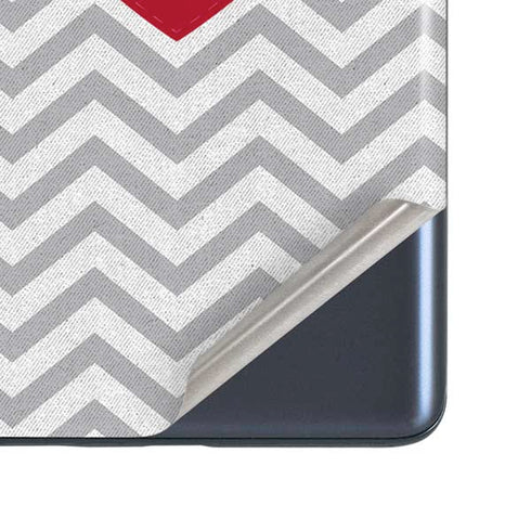 Chevron Heart Galaxy S20 Fan Edition Skin