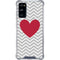Chevron Heart Galaxy S20 FE Clear Case
