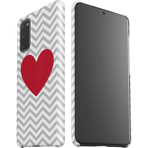 Chevron Heart Galaxy S20 Lite Case