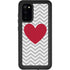 Chevron Heart Galaxy S20 Waterproof Case