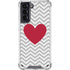 Chevron Heart Galaxy S21 5G Clear Case
