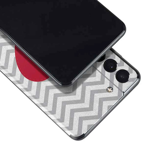Chevron Heart Galaxy S21 5G Skin