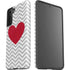 Chevron Heart Galaxy S21 FE Pro Case