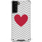 Chevron Heart Galaxy S21 Plus 5G Clear Case