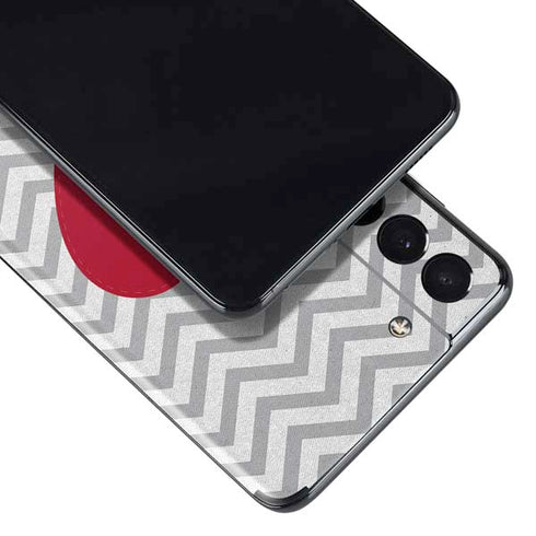 Chevron Heart Galaxy S21 Plus 5G Skin