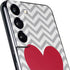 Chevron Heart Galaxy S22 Skin