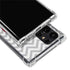 Chevron Heart Galaxy S22 Ultra Clear Case