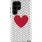 Chevron Heart Galaxy S22 Ultra Pro Case